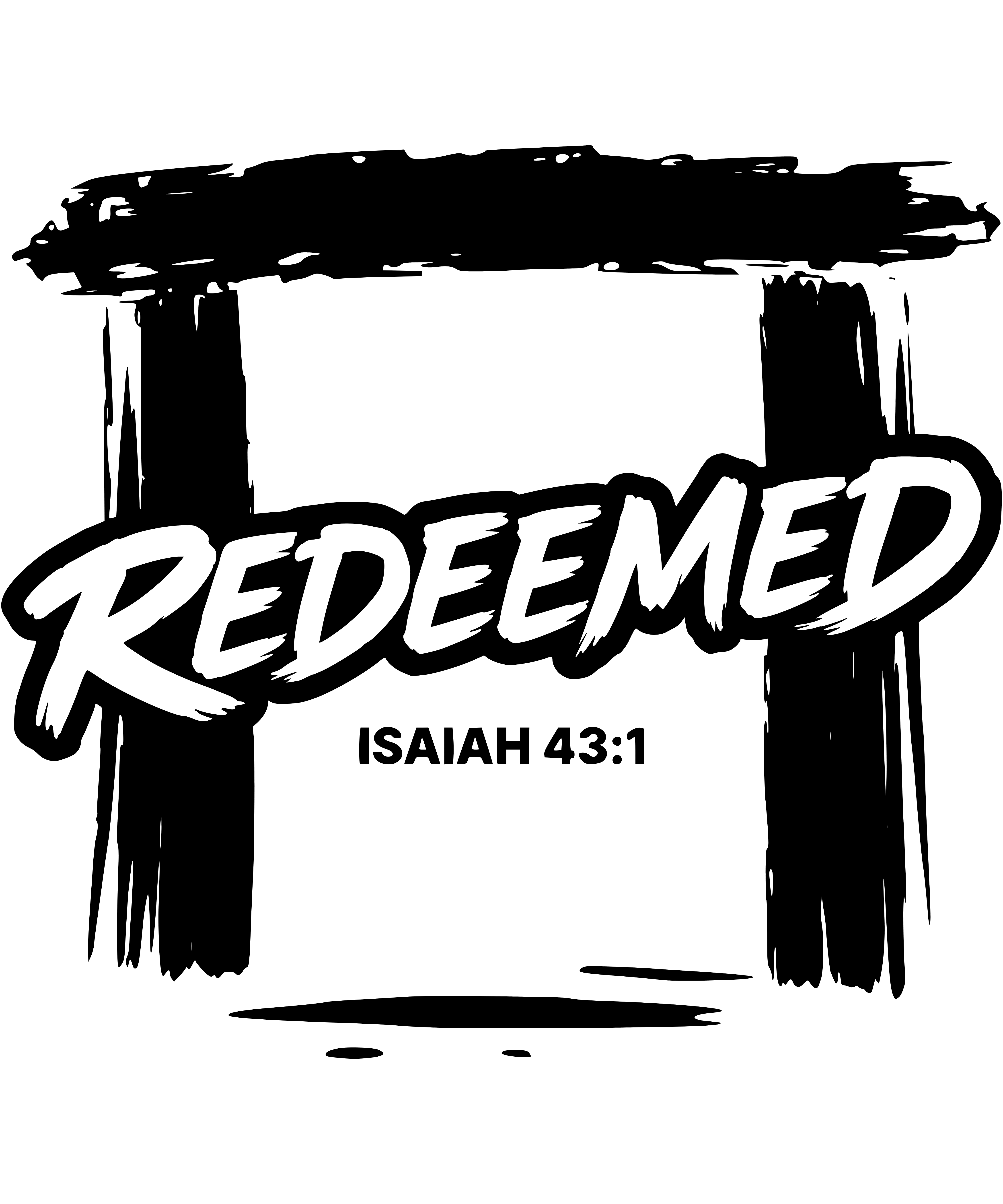 Apparel inspired by Isaiah 43:1 Called By Name