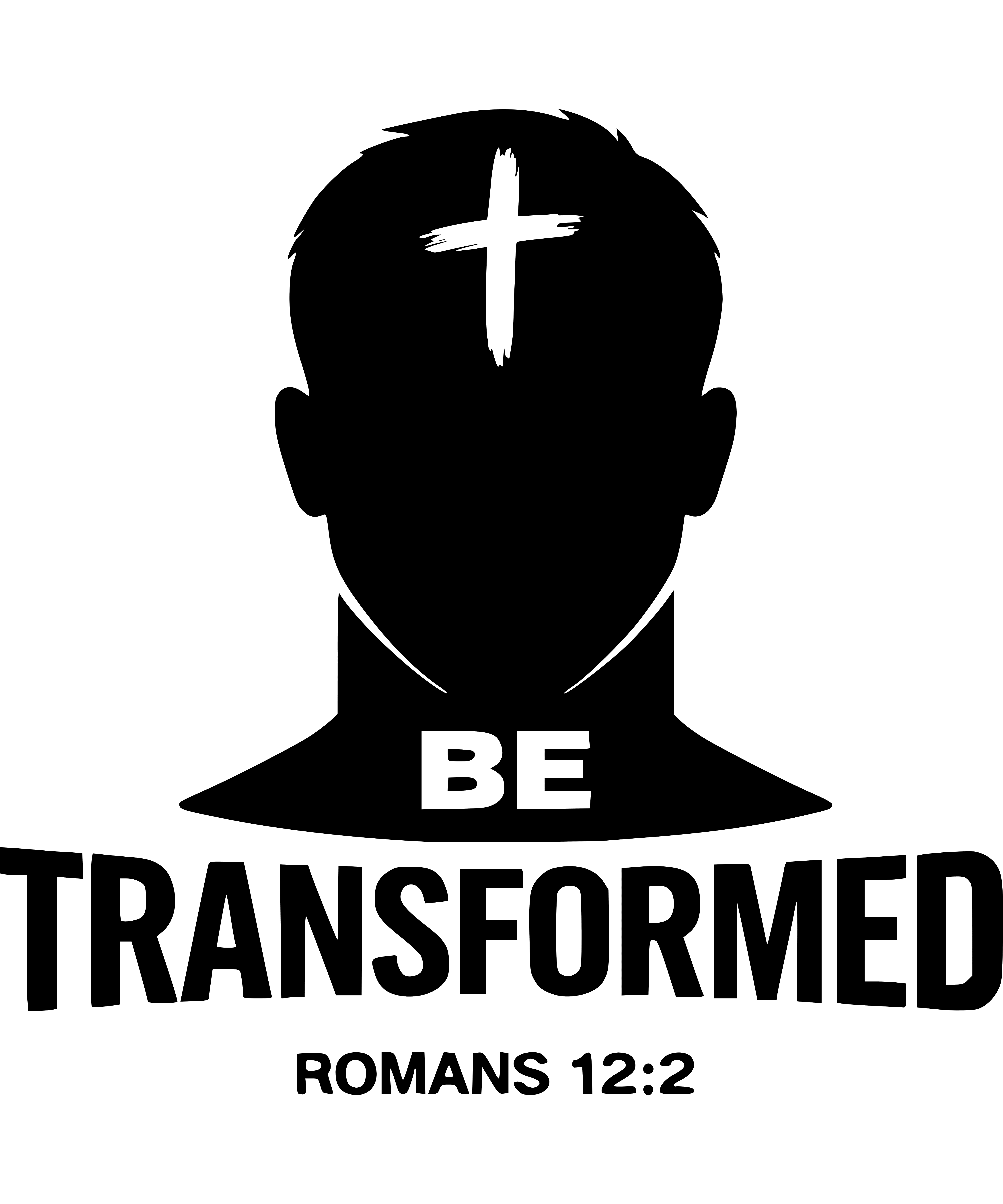 Apparel inspired by Romans 12:2 Do Not Be Conformed