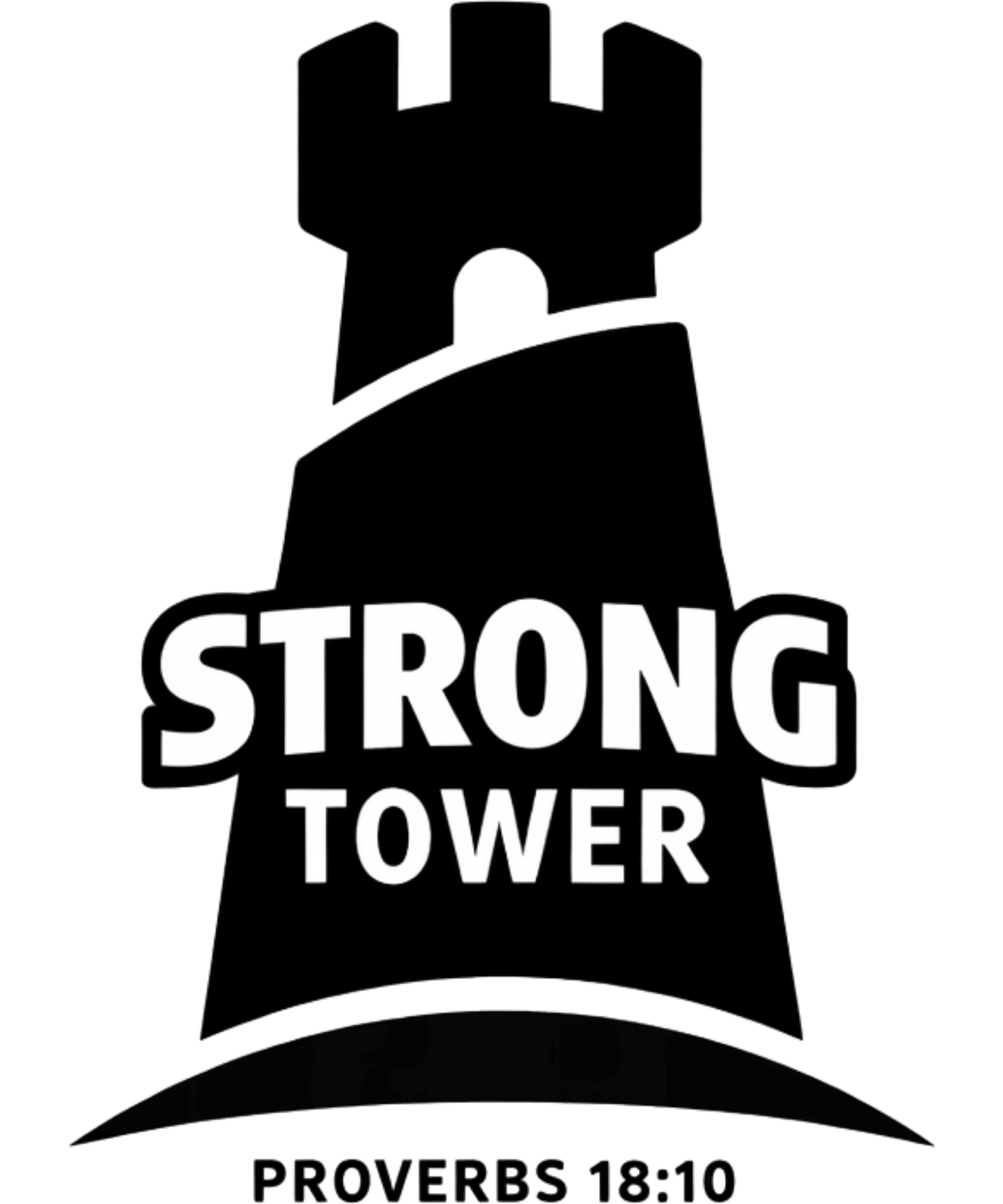 Apparel inspired by Proverbs 18:10 Strong Tower